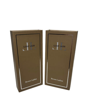 0.05 Brown Volume Eyelash Extensions image 2