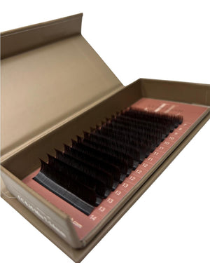 0.05 Brown Volume Eyelash Extensions image 1