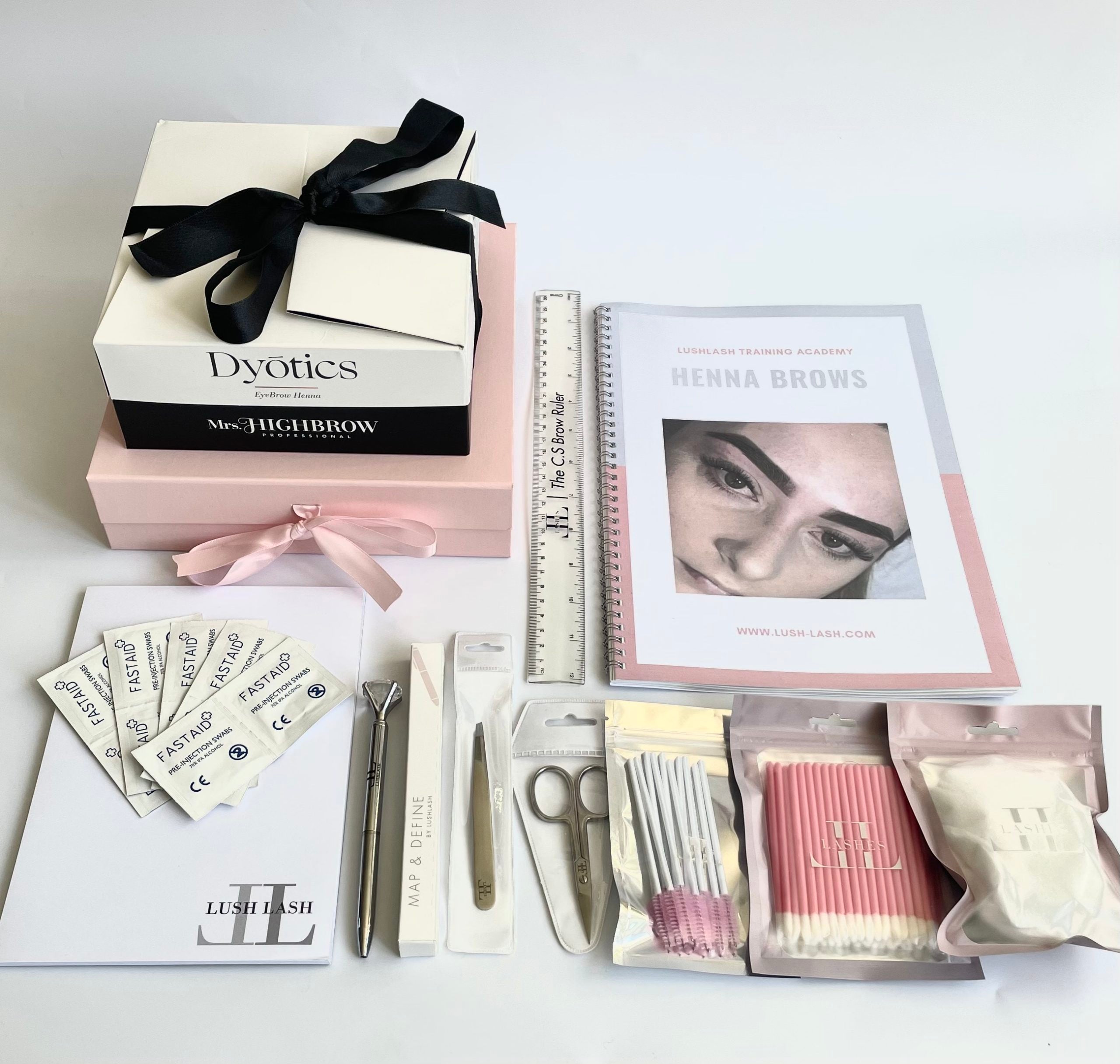 Lushlash Educator Henna Kit Dyotics image 1