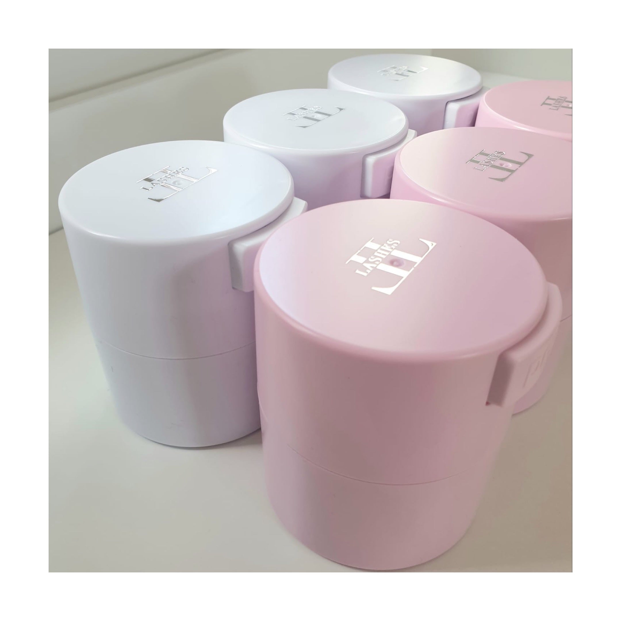 Airtight Adhesive Container - Pink image