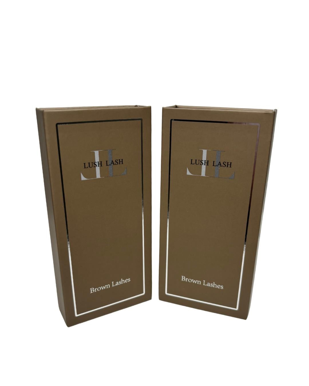 0.05 Brown Volume Eyelash Extensions image 2