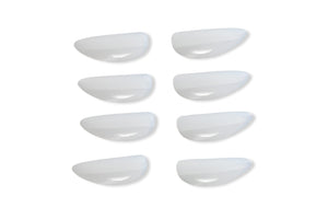 Large ribbed shields pack of 4 image 0