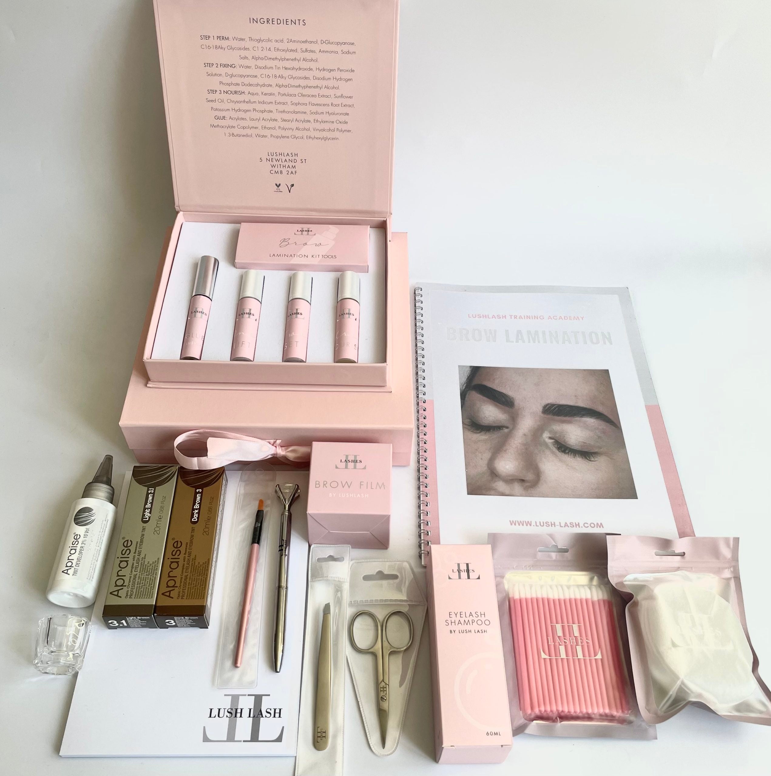 Lushlash Educator Brow Lamination kit image 1